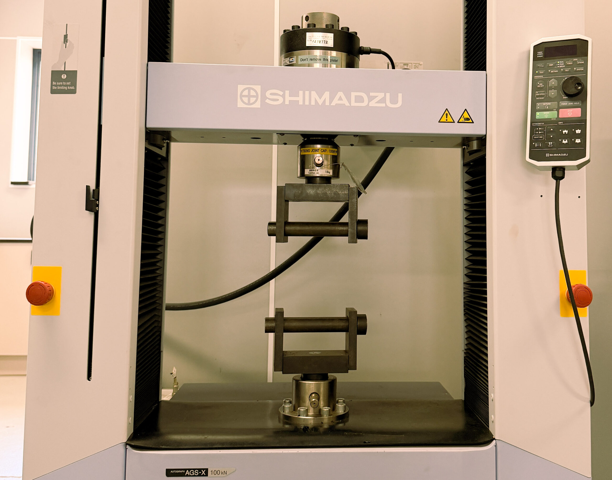 PE weld testing laboratory